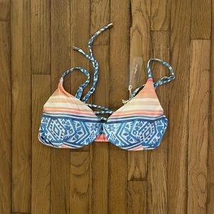 Kenny Flowers The Palmilla Underwire Bikini Top Size L